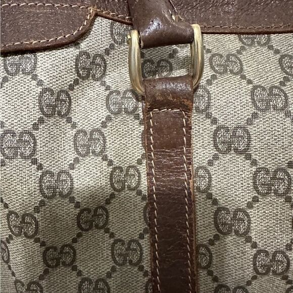Gucci classic brown GG large Boston bag - Picture 11 of 13
